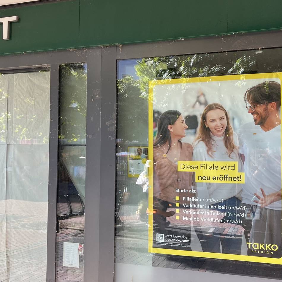Mittelstraße in Hilden: Takko Fashion zieht in frühere Depot-Filiale ein