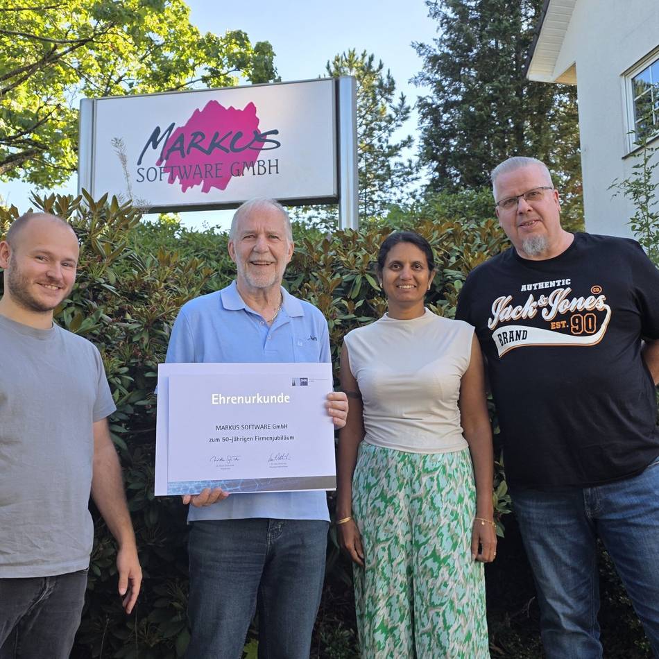 50 Jahre Markus Software GmbH in Hückeswagen: Knapp vorbei am E-Commerce-Ruhm