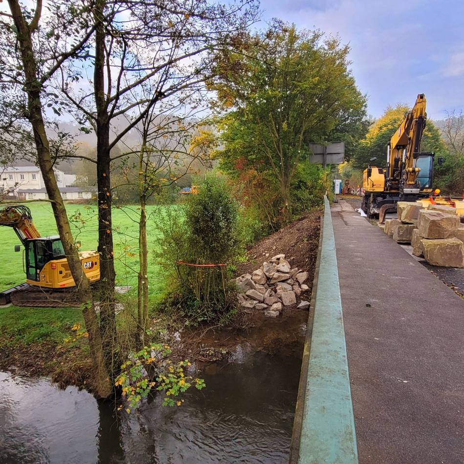 Fünf Jahre nach der Flut in Hückeswagen: Wie der Wupperverband Kräfte bündelt gegen ein Hochwasser