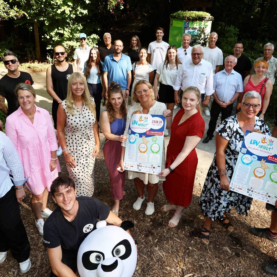 Tausende Besucher in Leverkusen erwartet: „LEVspielt³“ verbindet drei Orte zum großen Kinderfest