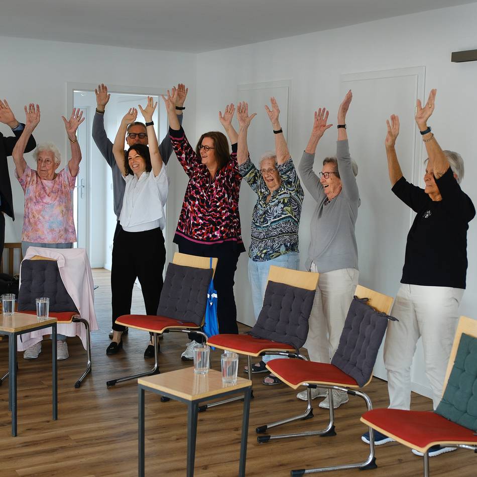 Besuch in Heiligenhaus: Wo Jung und Alt zusammentreffen