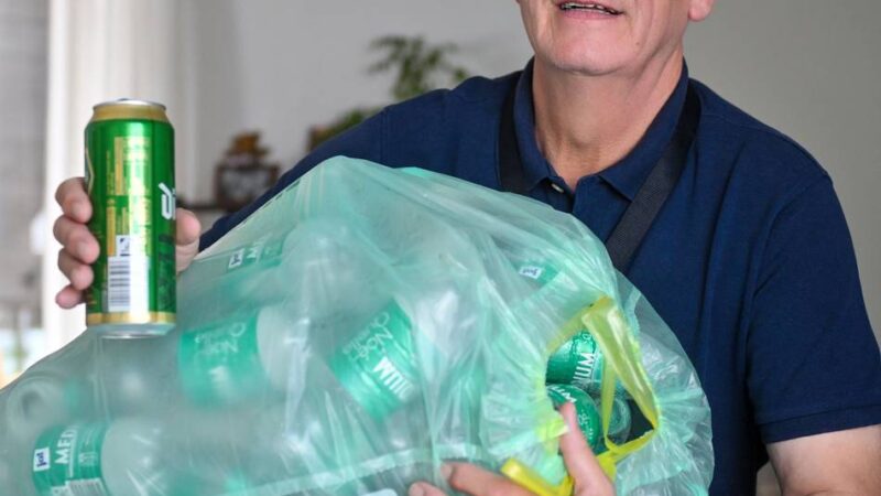 Hilfe für Willicher Projekte: Pfandsammler aus Willich verabschiedet sich
