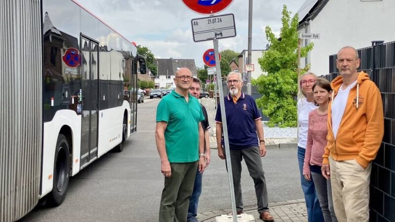 Siedlerallee in Schiefbahn: „Wenn ein Bus vorbeifährt, wackelt mein ganzes Haus“