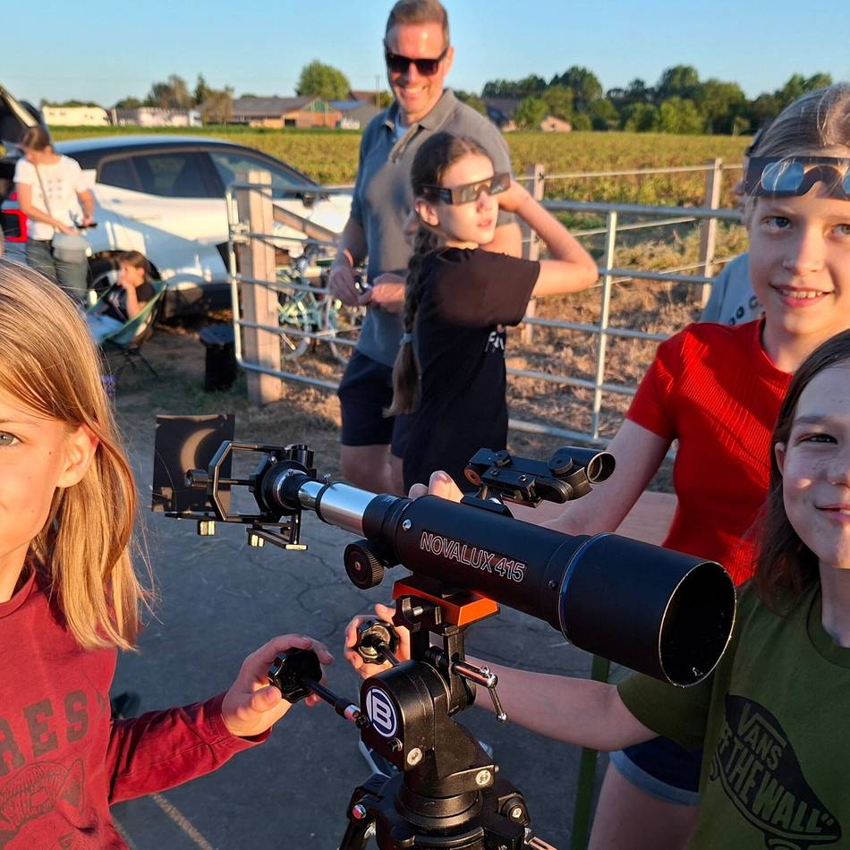 St.-Bernhard-Gymnasium in Schiefbahn: Schüler machen Sonnenfinsternis zum Forschungsthema