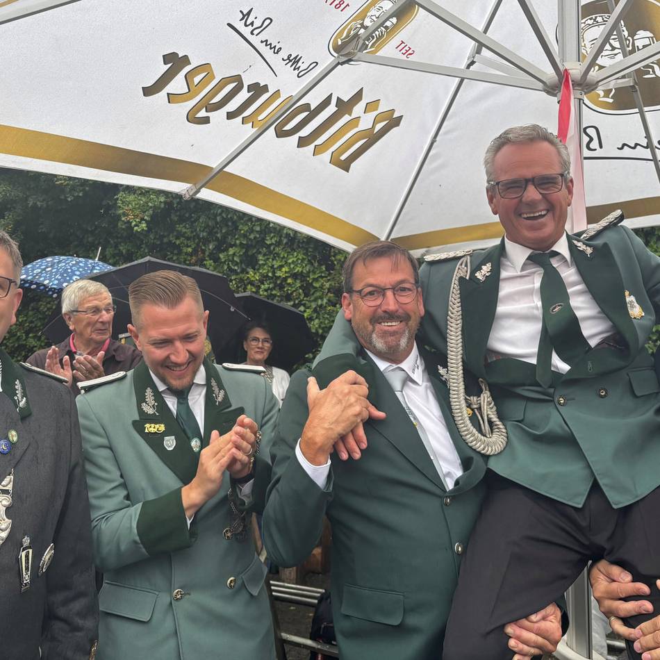 Vogelschuss St.-Johannes-Bruderschaft: Neuer Schützenkönig in Niederheide