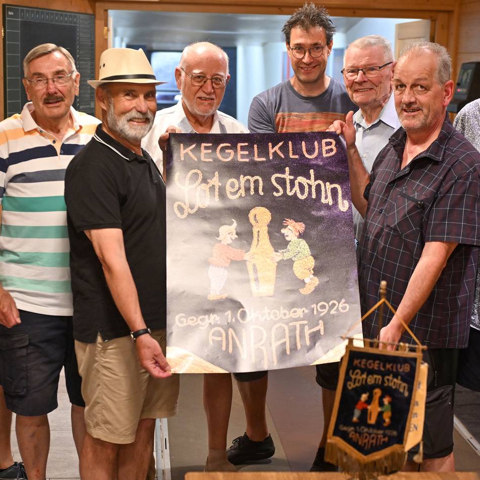 Ältester Kegelclub in Anrath wird 100 Jahre alt: „Kegeln verbindet über Generationen hinweg“