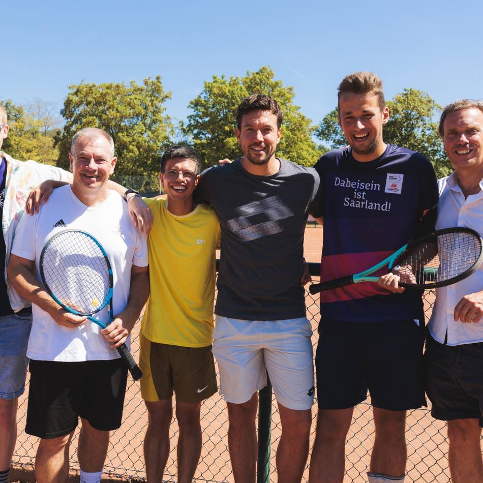 Zu Besuch beim TC Kaarster See: Mischa Zverev und Andreas Mies begeistern Fans