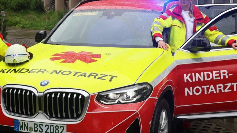 Kindernotarzt-Team Leverkusen: 45 Einsätze in 100 Tagen – Klinikum zieht Bilanz