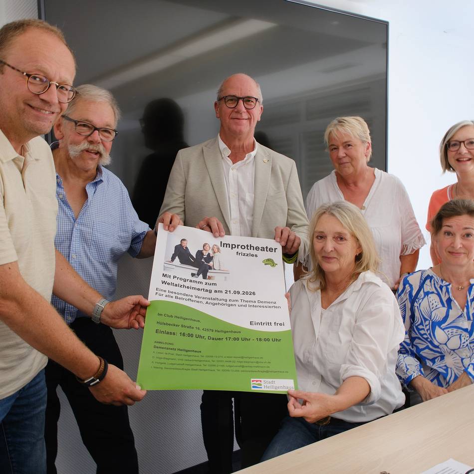 Demenznetz Heiligenhaus: „Frizzles“ spielt am Weltalzheimertag im Club