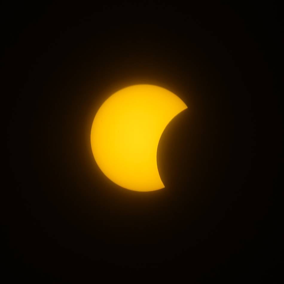 Himmelsspektakel an der Volkssternwarte: So schön war die Sonnenfinsternis im Kreis Kleve