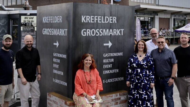 Großmarkt in Krefeld ist startbereit: „Es gab mal Zeiten, da kostete der Quadratmeter hier eine D-Mark“