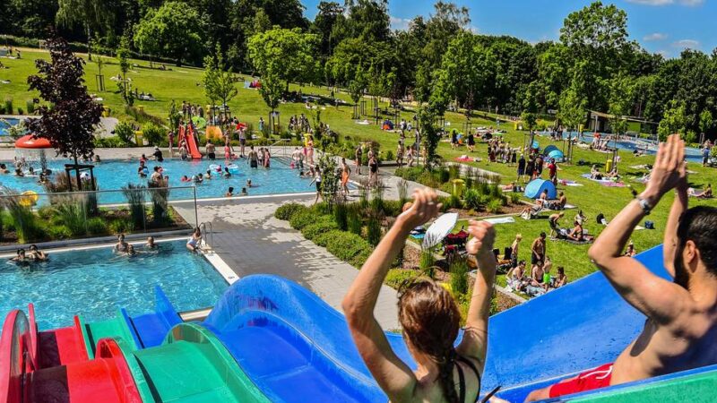 Tropische Temperaturen im Kreis Kleve: Besucherrekord – so läuft die Freibadsaison in Kleve und Goch