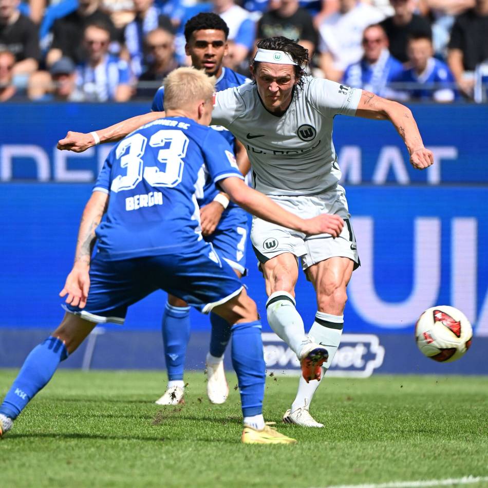 2. Bundesliga: Traumtore im Wildpark – Wolfsburg gewinnt dank Reese beim KSC