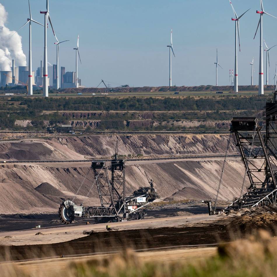 Tagebau Garzweiler: Proteste wegen Debatte um Kohleausstieg