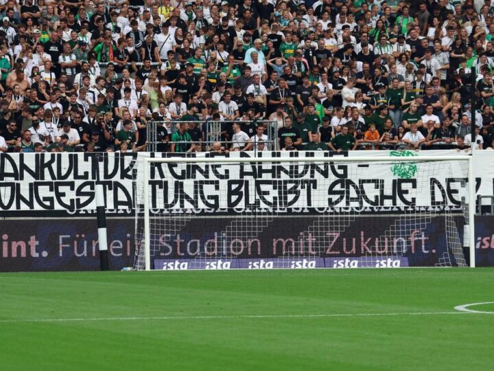„Stadiongestaltung bleibt Sache der Fans“: Gladbach-Ultras protestieren gegen Vermarktung des Stadionnamens