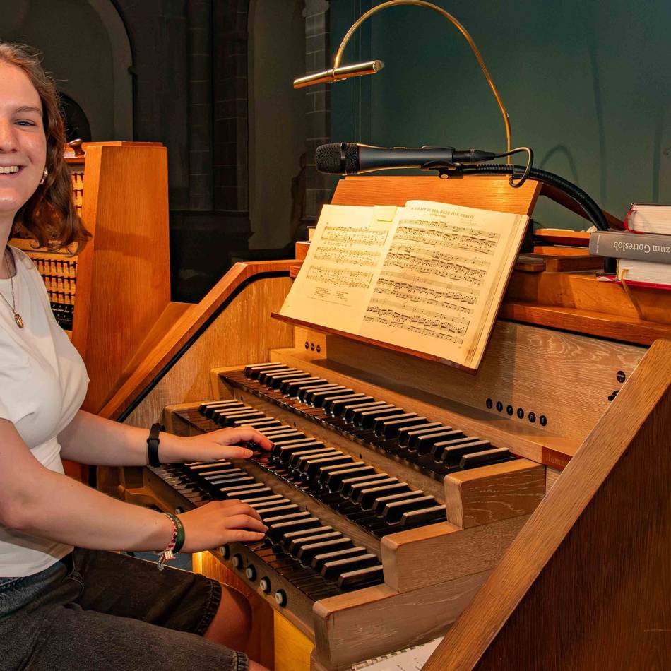 Kirchenmusik in Xanten: 16-Jährige spielt die Königin der Instrumente