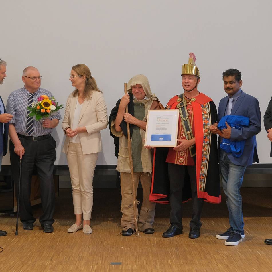 Vorster bei Urkunden-Verleihung in Schwerin dabei: Martinstradition jetzt offiziell Immaterielles Kulturerbe