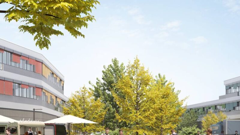 Nähe Reisholzer Hafen: Erste Mieter für revitalisiertes Postgebäude in Holthausen