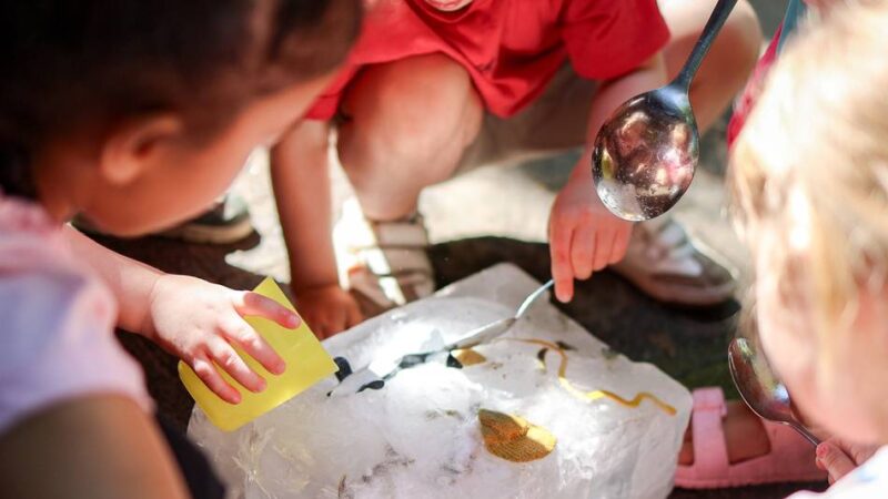 Initiative in Krefelder Kitas: Wie Kita-Kinder ans Wasser herangeführt werden