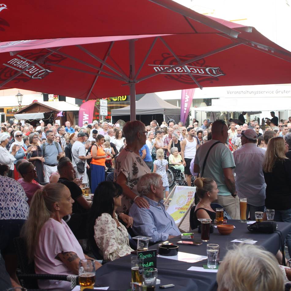 Mediterrane Nacht auf dem Dülkener Marktplatz: Ein Abend, der nach Italien riecht