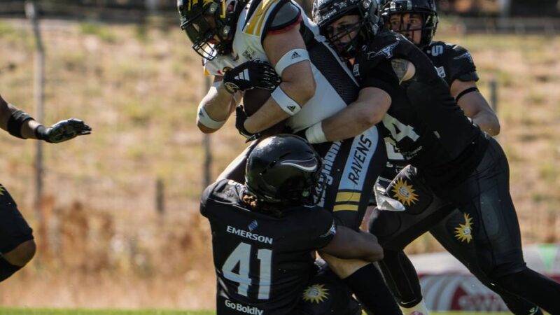 Sieg im Lokalderby: Krefeld Ravens sichern sich gegen Langenfeld Platz 1
