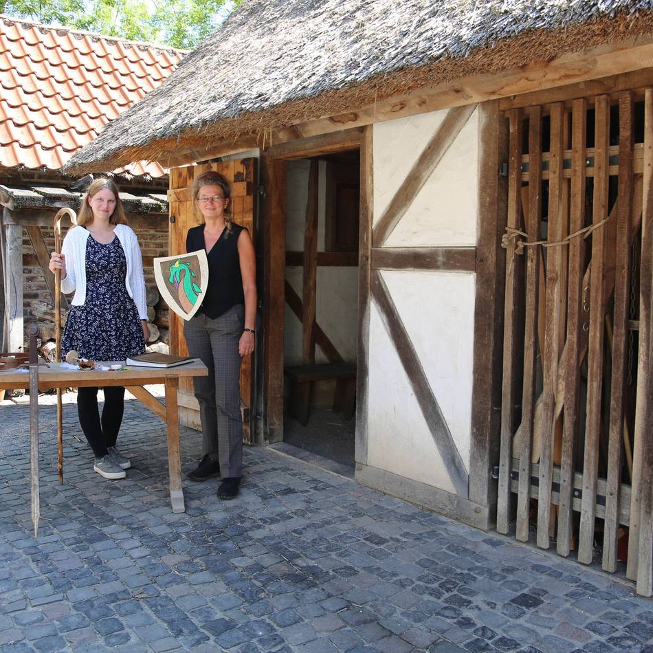 Programm im Grafschafter Musenhof Moers: Ritter, Drachen und Gral – Ferien im Mittelalter