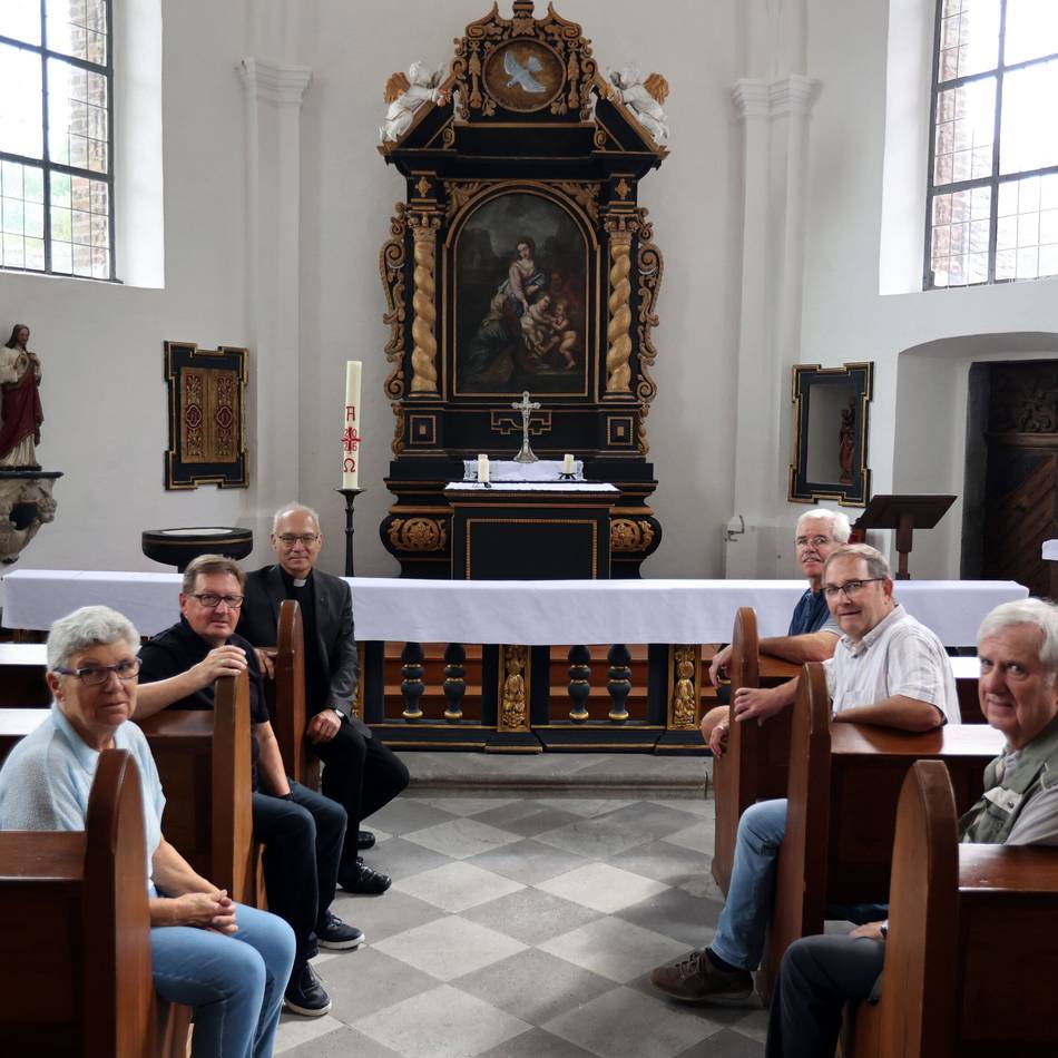 Restaurierung in Korschenbroich: Liedberger Schlosskapelle erstrahlt im neuen Glanz