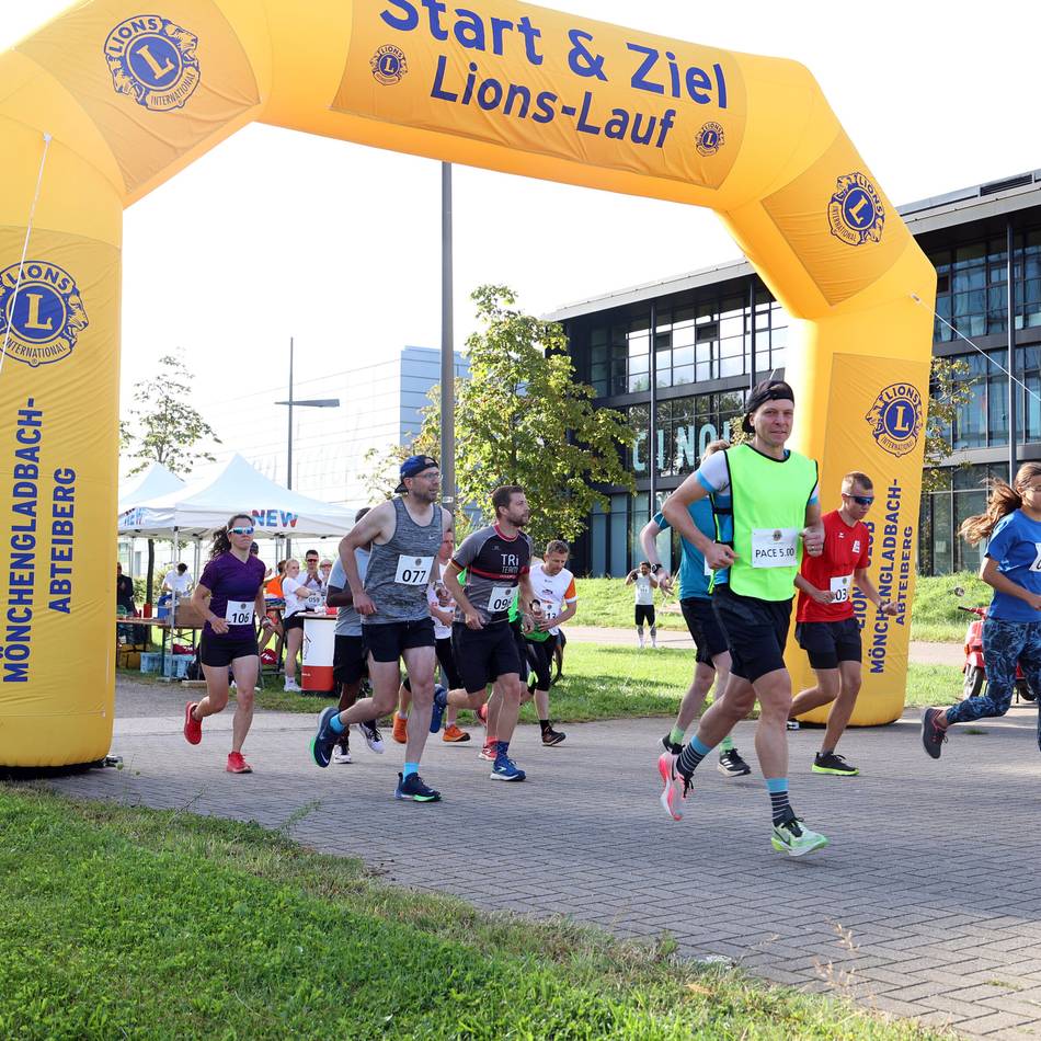 Sportevent in Mönchengladbach: Lions Club lädt zum Benefizlauf am Borussia-Park ein