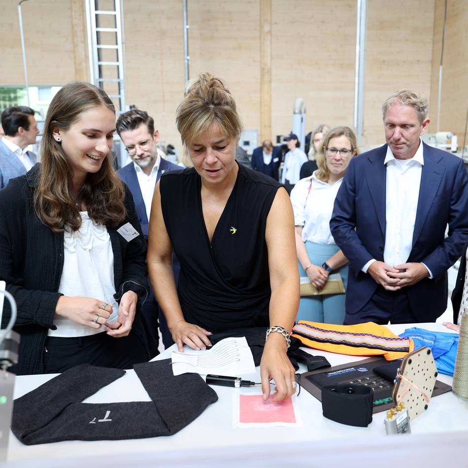 Bei Besuch in Mönchengladbach: Diese Chancen sieht die Wirtschaftsministerin in der T7