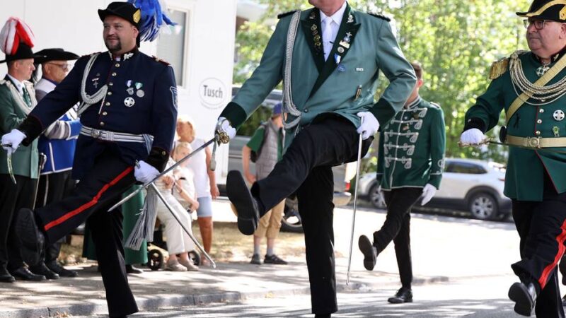 Brauchtum in Mönchengladbach: Hockstein feiert Schützenfest unter neuer Führung