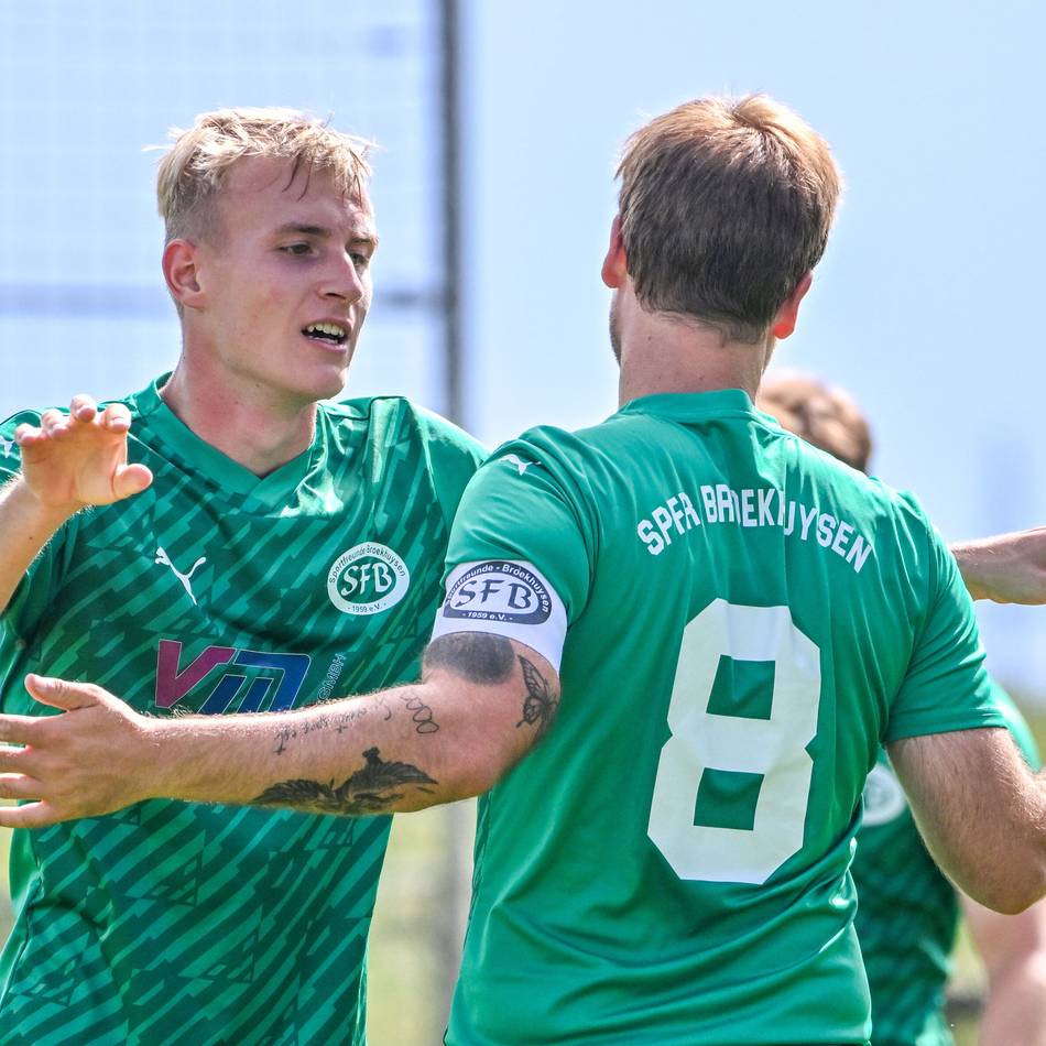 Pressing vom Feinsten: Sportfreunde Broekhuysen sind bereit für einen ganz großen Gegner