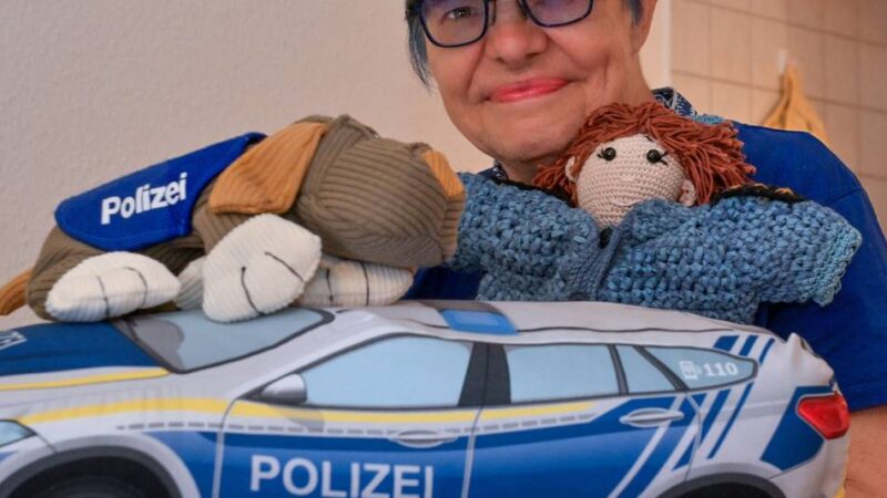 Susan Walsh-Nass schätzt die Arbeit der Beamten: Der größte Fan der Polizei kommt aus Kevelaer