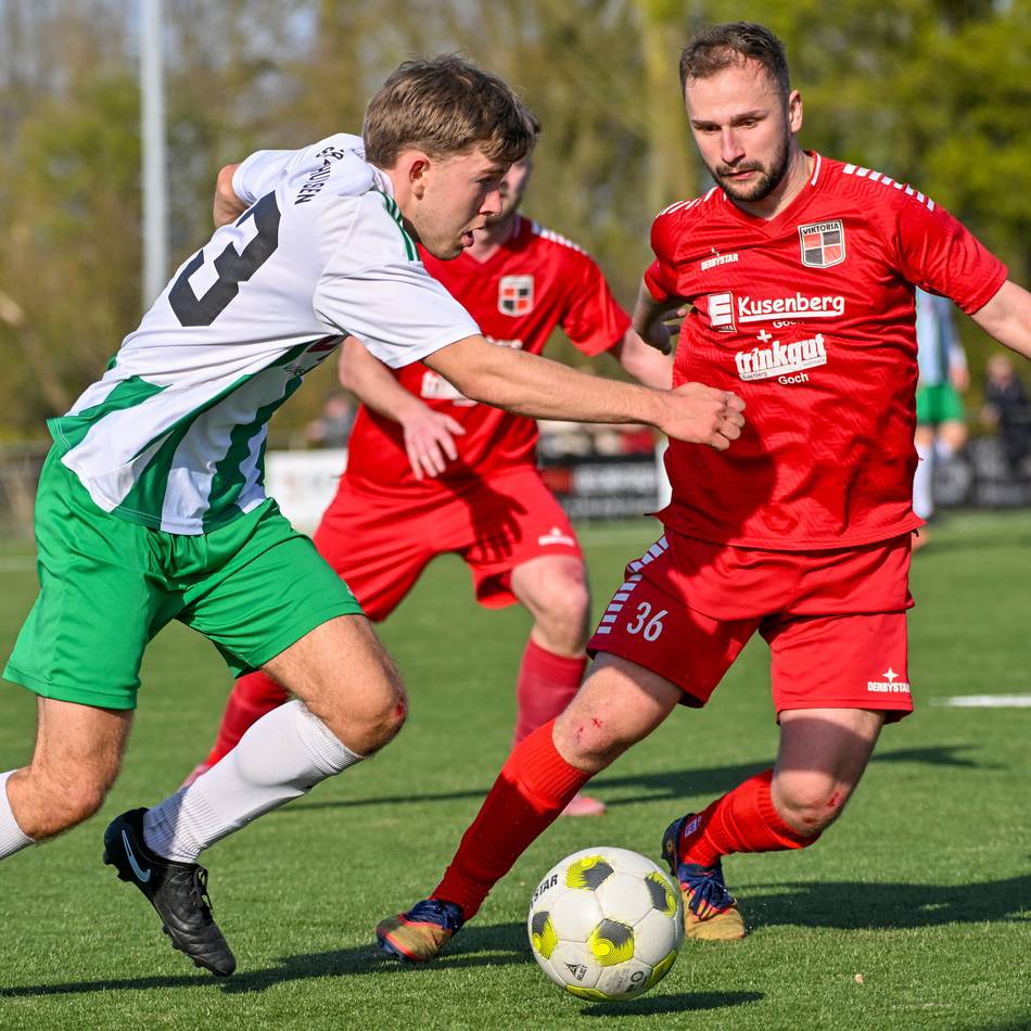 1:6  beim KFC Uerdingen: Viktoria Goch testet jungen Abwehrspieler und muss um Leistungsträger bangen