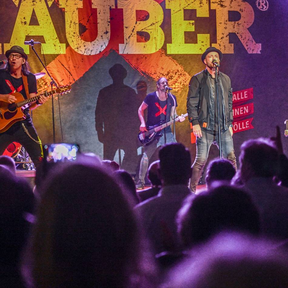 Nicht nur im Karneval: „Die Räuber“ spielen zwei Konzerte im Gocher Kastell