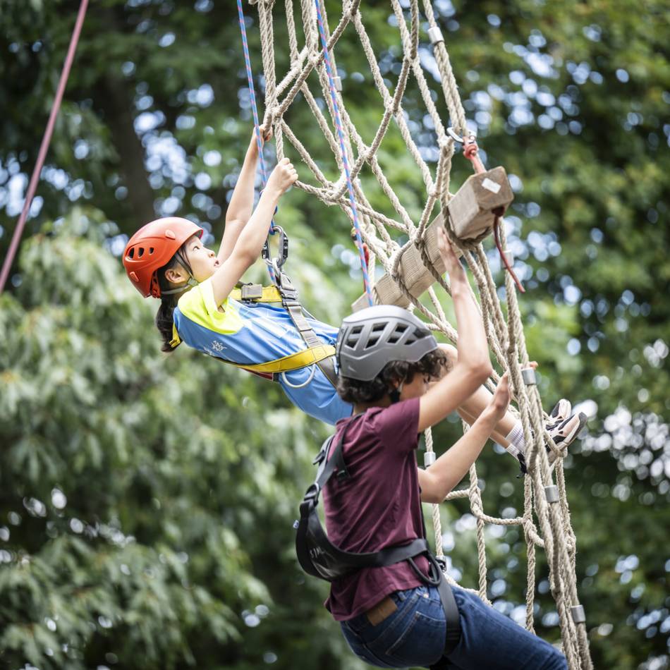Kinder in Aktion: Olympic Adventure Camp – neuer Standort kommt gut an