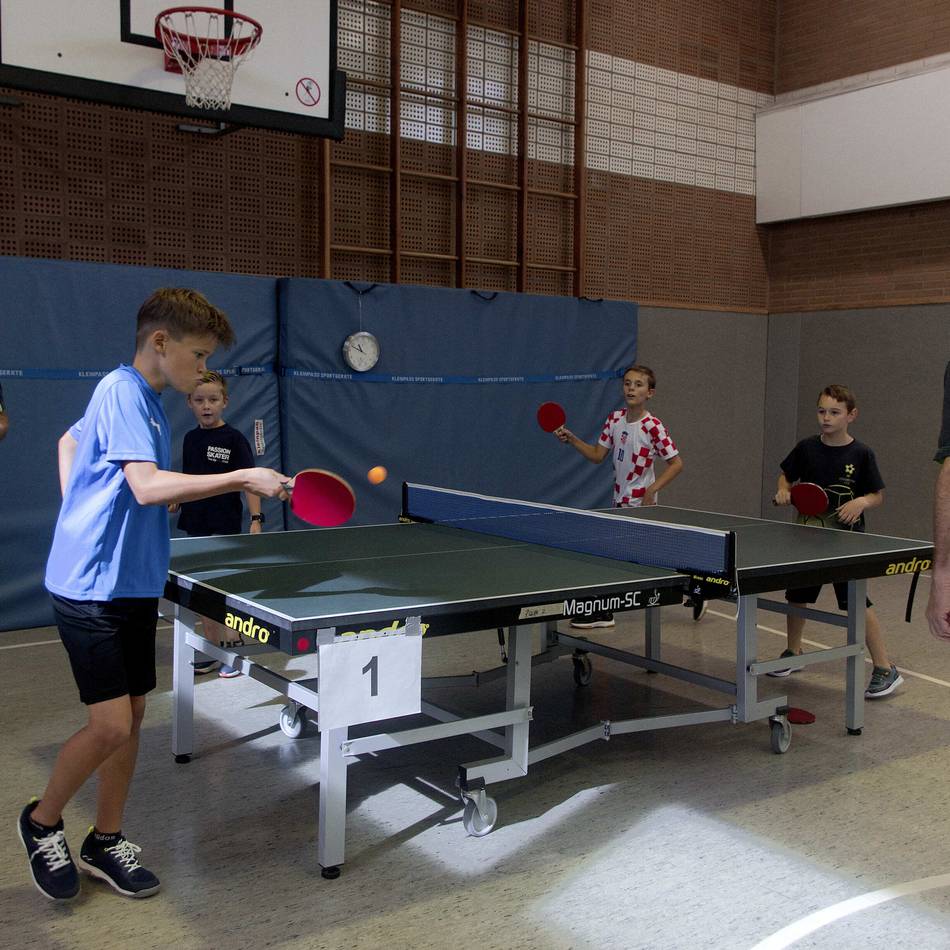 Alpener Ferienspiele beim SV Menzelen: Tischtennis-Schnuppertag bringt Talente zum Vorschein