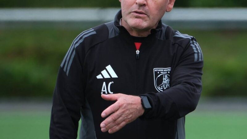 Fußball-Bezirksliga: Alfonso del Cueto ist zurück beim SV Rot-Weiß Wülfrath