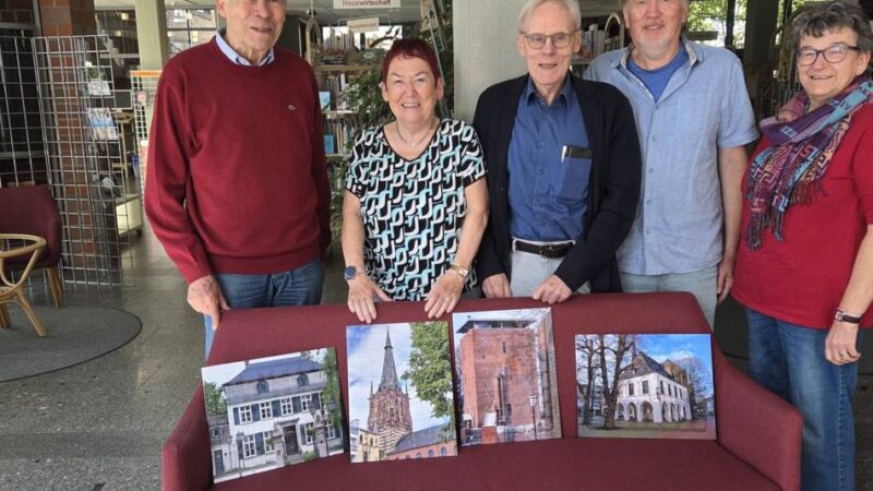 Heimatverein der Erkelenzer Lande: Memory und Puzzle werben für Erkelenzer Stadtgeschichte