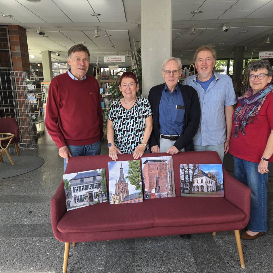 Heimatverein der Erkelenzer Lande: Memory und Puzzle werben für Erkelenzer Stadtgeschichte