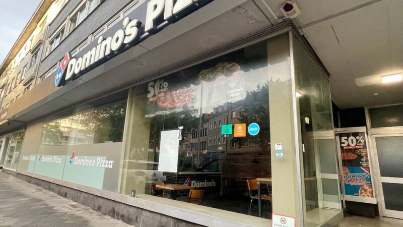 Bekannte Pizza-Kette: Domino’s in Gladbach dicht – wie es weitergeht