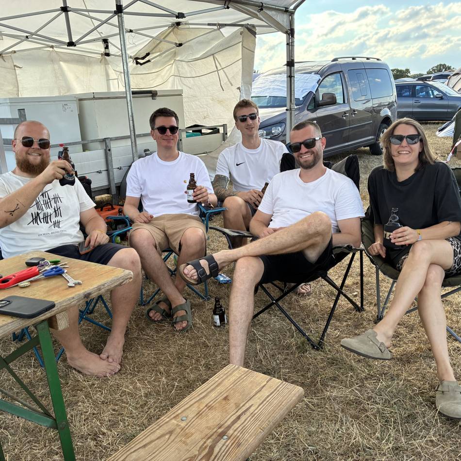 Vor dem Start des Festivals: Haldern Pop – die ersten 2200 Camper sind bereits da