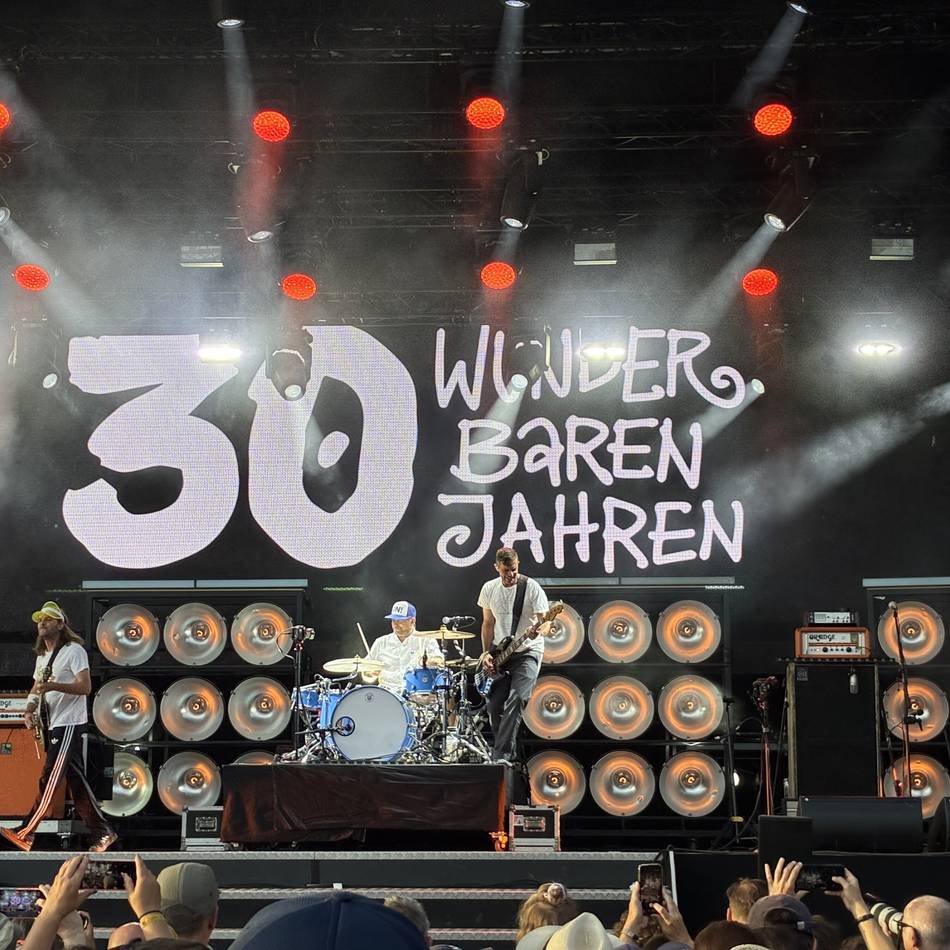 Auftritt beim Festival: Sportfreunde Stiller bringen Udo Jürgens nach Haldern