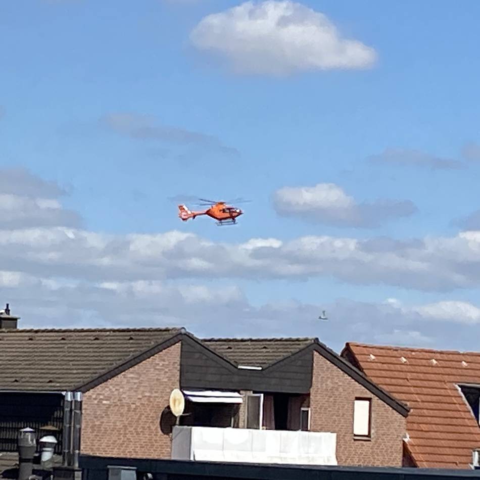 Einsatz in der City: Rettungshubschrauber landet in Geldern mitten in der Innenstadt