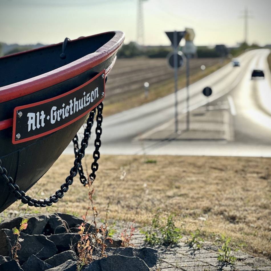 Umbau im Kreis Kleve: Dieses Ruderboot wird zu einer Gefahr – für den Straßenverkehr