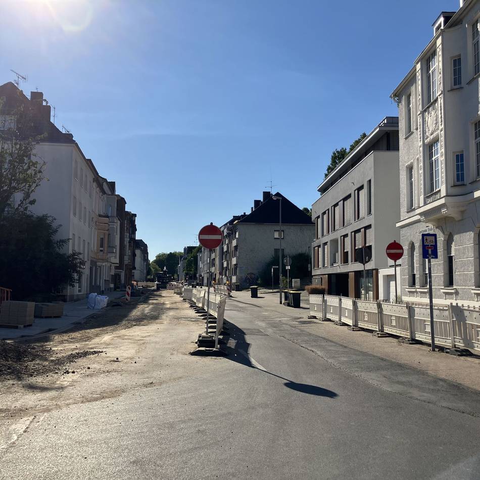 Baustelle in Mönchengladbach: Teil der Lüpertzender Straße wird voll gesperrt