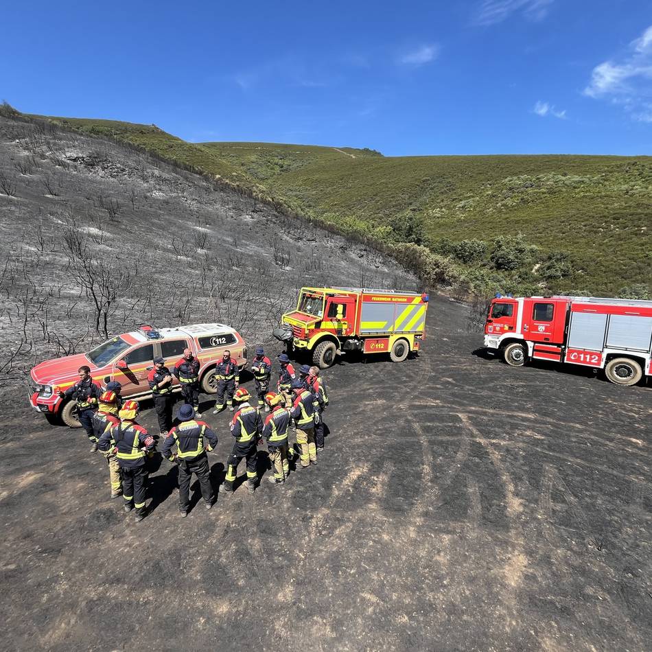 Feuerwehrleute auch aus Leverkusen auf Rückweg: „Jeder Tag, an dem wir nicht gebraucht werden, ist ein guter Tag für die Spanier“