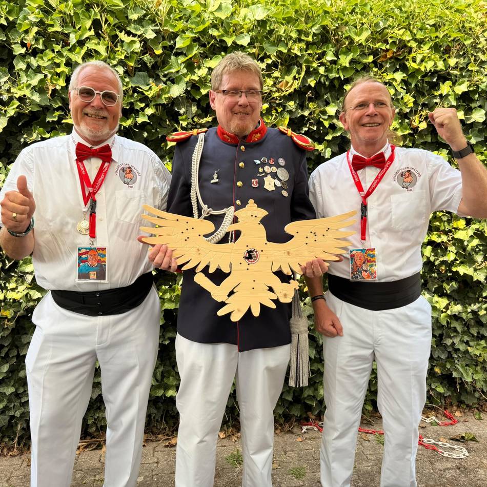 Schützenfest in Holzbüttgen: Axel Theis ist neuer Schützenkönig