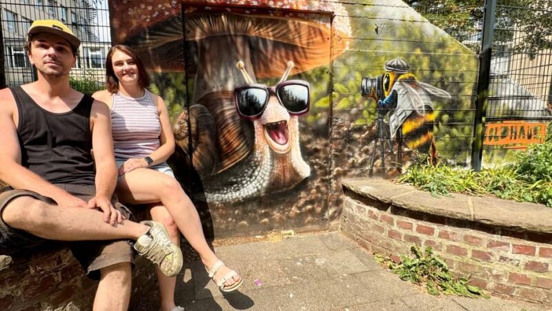 Neusser Street-Art-Legende Oldhaus verschönert Spielplatz: Wenn Kinder-Fantasie zu Kunst wird