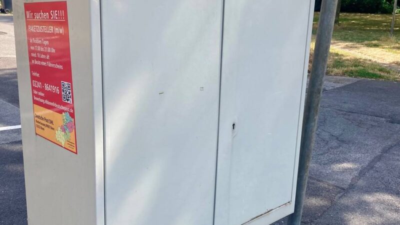 Für ein schöneres Wohnumfeld in Leverkusen: Bei Rückbau von Briefverteilerkästen lässt Post auf sich warten