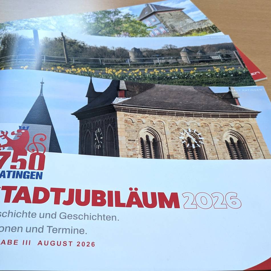 750 Jahre Ratingen: Jubiläums-Journal Nummer drei erschienen – kostenlos zum Mitnehmen